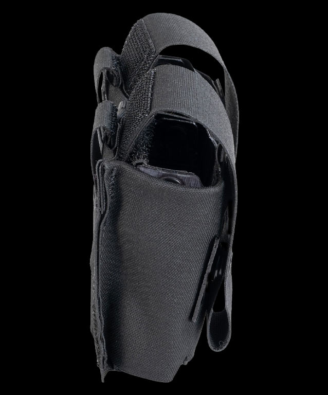 double PISTOL MAG POUCH - tank track with flap