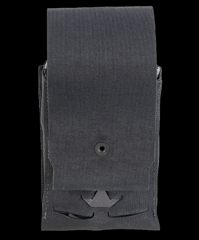 Single Rifle Mag Pouch with flap - tank track