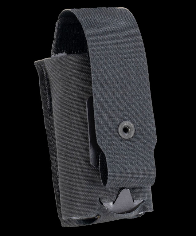 Single Pistol Mag Pouch Tank Track with flap