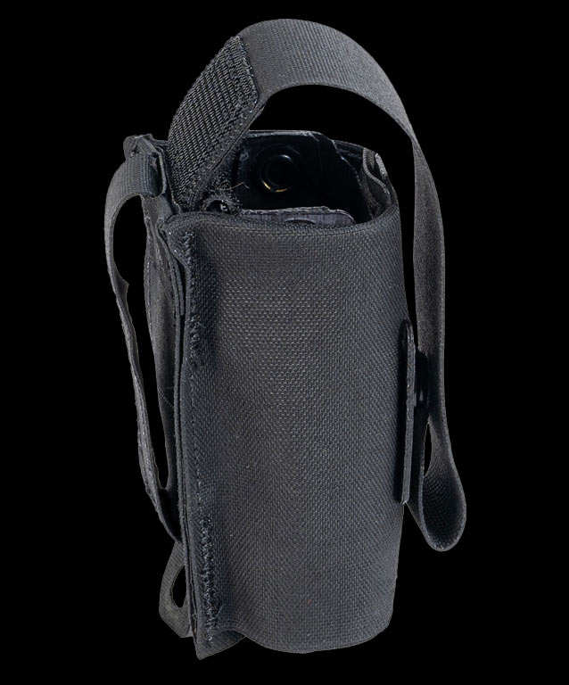 Single Pistol Mag Pouch Tank Track with flap